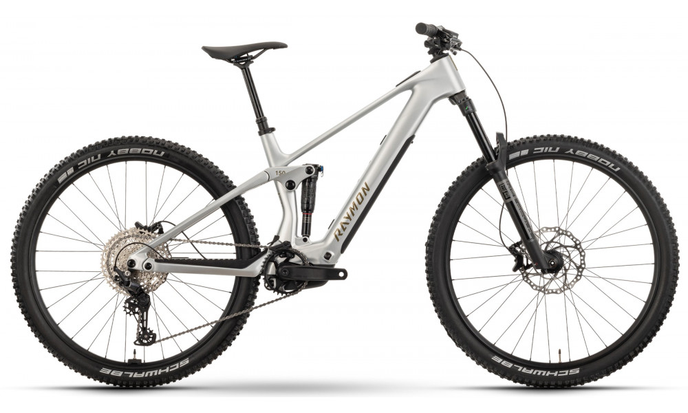 Elektriskais velosipēds Raymon Airok 29" 2025 silver stealth-taupe - 1