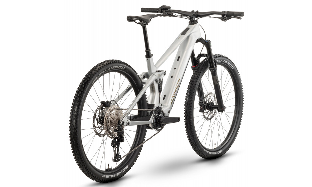 Elektriskais velosipēds Raymon Airok 29" 2025 silver stealth-taupe - 2