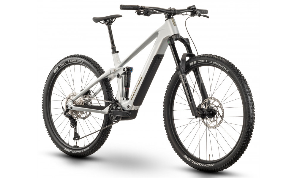 Elektriskais velosipēds Raymon Airok 29" 2025 silver stealth-taupe - 3