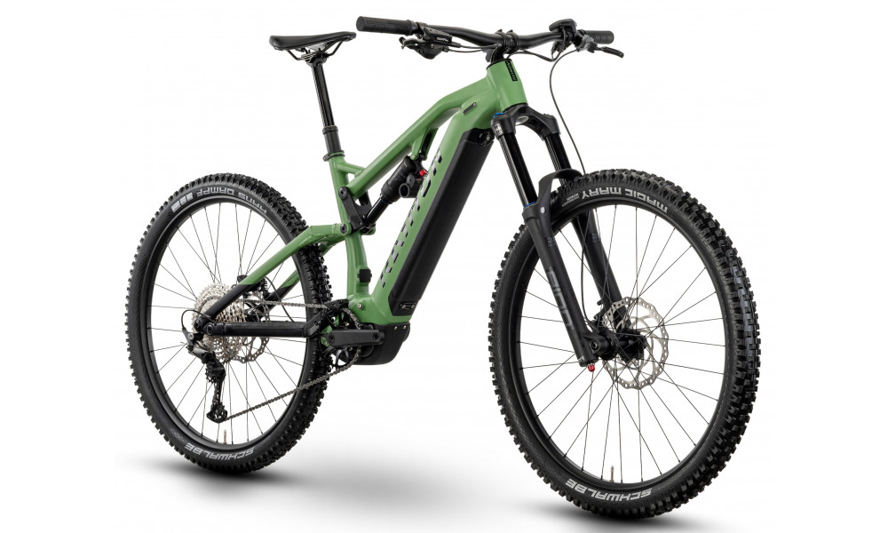 Elektriskais velosipēds Raymon Trailray 170 29" 2025 reseda green-black-violet - 3