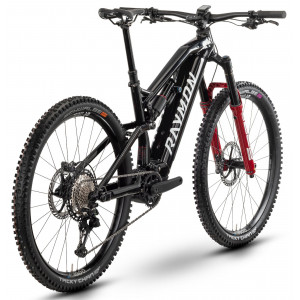 Elektriskais velosipēds Raymon Trailray 170 Ultra 29" 2025 black-white-red