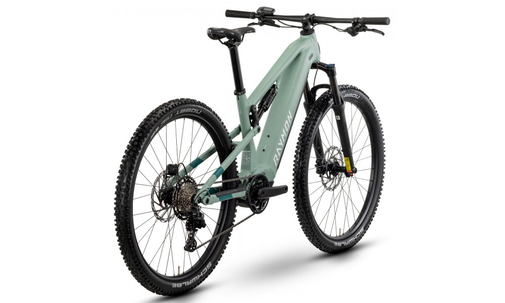 Elektriskais velosipēds Raymon Trailray 120 29" 2025 mint-jade-cotton - 2