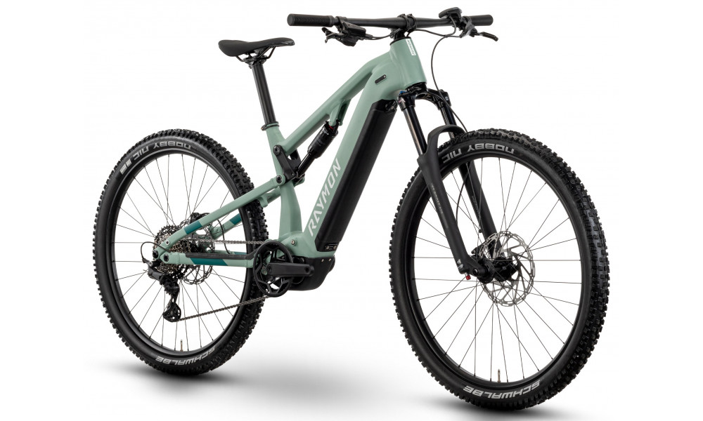 Elektriskais velosipēds Raymon Trailray 120 29" 2025 mint-jade-cotton - 3