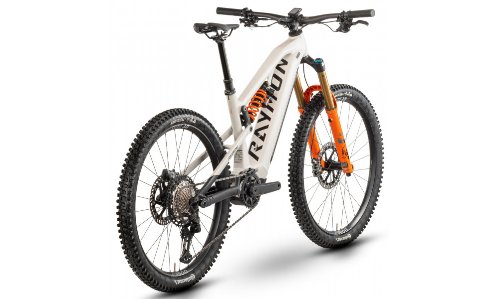 Elektriskais velosipēds Raymon Trailray 180 Ultra 29/27.5" 2025 storm-black-orange - 8