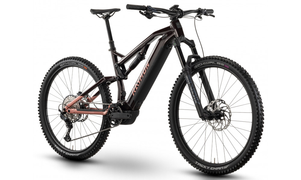 Elektriskais velosipēds Raymon Trailray 150 Pro 29" 2025 nebular red- pinky-black - 2