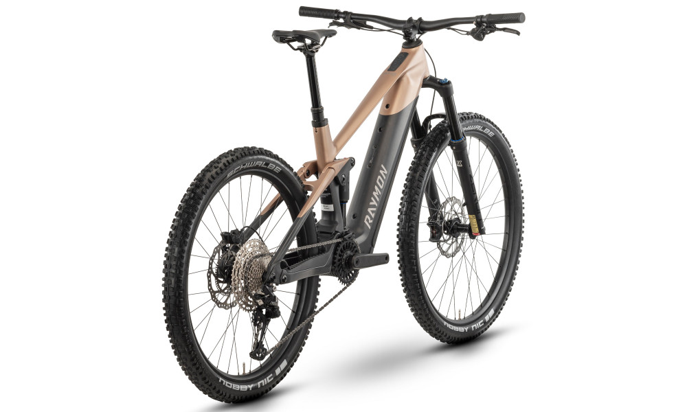 Elektriskais velosipēds Raymon Tarok Pure 29/27.5" 2025 carbon-stone-sand - 2