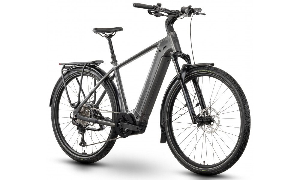 Elektriskais velosipēds Raymon Tahona Ultra 800 29" 2025 metalgrey-black-citron - 3