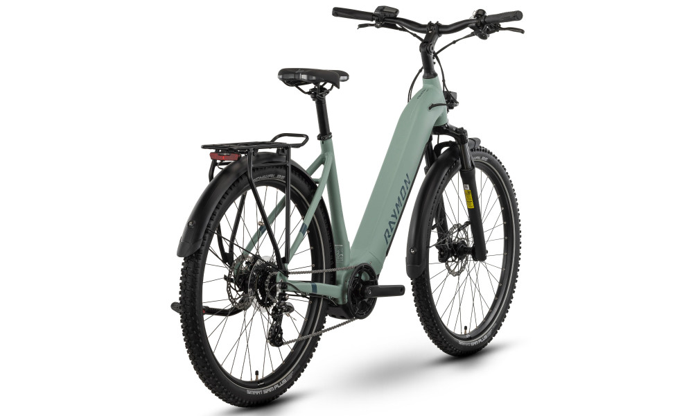 Elektriskais velosipēds Raymon Tourray Select 27.5" 2025 Easy Entry mint-aqua-cotton - 2