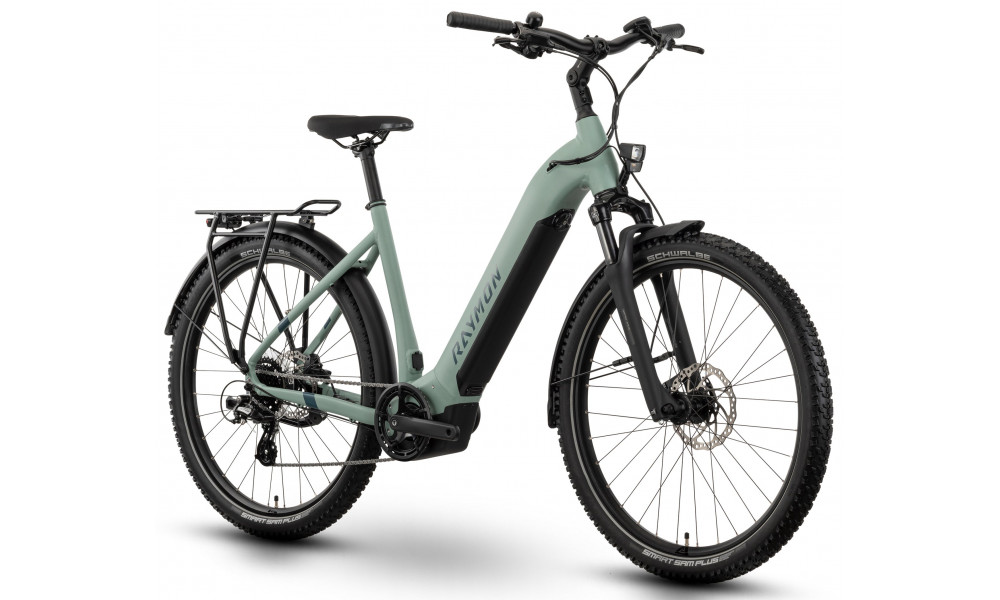 Elektriskais velosipēds Raymon Tourray Select 27.5" 2025 Easy Entry mint-aqua-cotton - 3