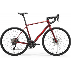 Velosipēds Merida Scultura Endurance GR 500 II2 matt burgundy red(race red)