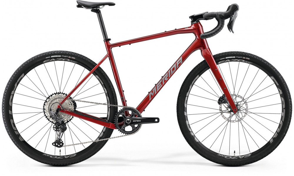 Velosipēds Merida Silex 700 II1 dark strawberry(grey/red) 