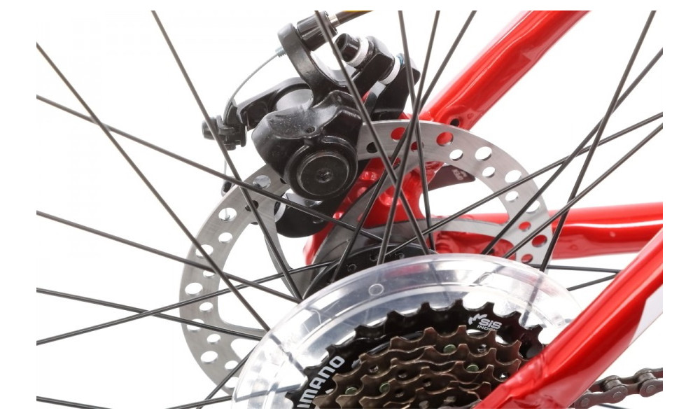 Velosipēds Romet Rambler R6.2 26" 2022 red-white - 17