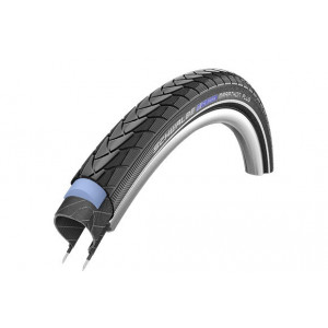 Riepa 27.5" Schwalbe Marathon Plus HS 348, Perf Wired 40-584 Black-Reflex