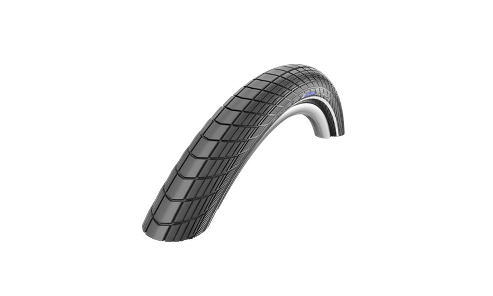 Riepa 26" Schwalbe Big Apple HS 430, Active Wired 55-559 / 26x2.15 Black-Reflex 