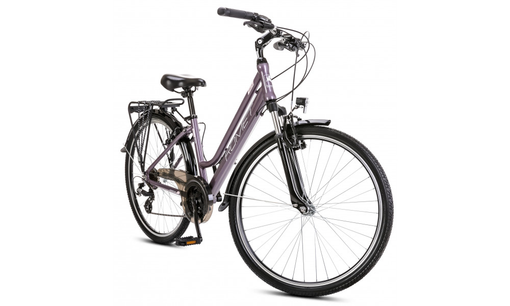 Velosipēds Romet Gazela 26 1 2025 violet-pink - 7