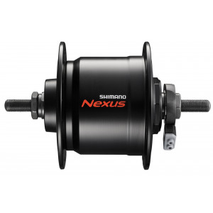 Priekšējā rumba dynamo Shimano NEXUS DH-C3000-2N-NT 6V 2.4W 100x140mm 32H nut black