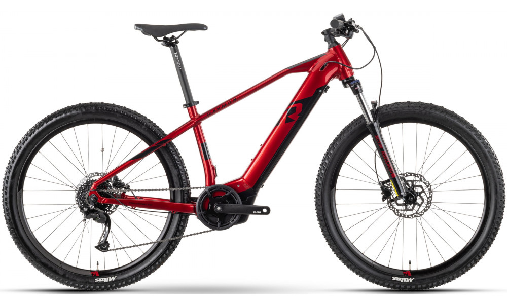 Elektriskais velosipēds Raymon HardRay E 4.0 27.5" dark red - 2