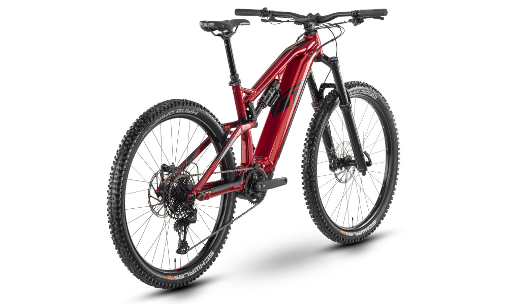 Elektriskais velosipēds Raymon TrailRay 160E 10.0 29" dark red-black - 2