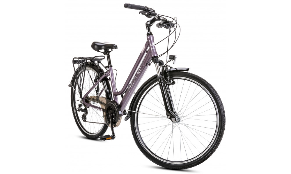 Velosipēds Romet Gazela 26 1 2025 violet-pink - 9