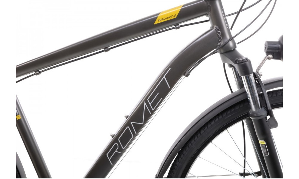 Velosipēds Romet Wagant 2 28" 2022 graphite-gold - 19