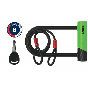 Atslēga Abus Ultra Mini 410K/150HB180 green SH + Cobra 10/120