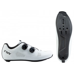 Velo apavi Northwave Revolution Road white-black