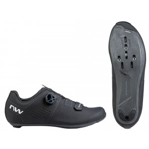 Velo apavi Northwave Storm Carbon Road black-white