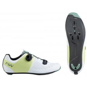 Velo apavi Northwave Storm Carbon Road white-matcha