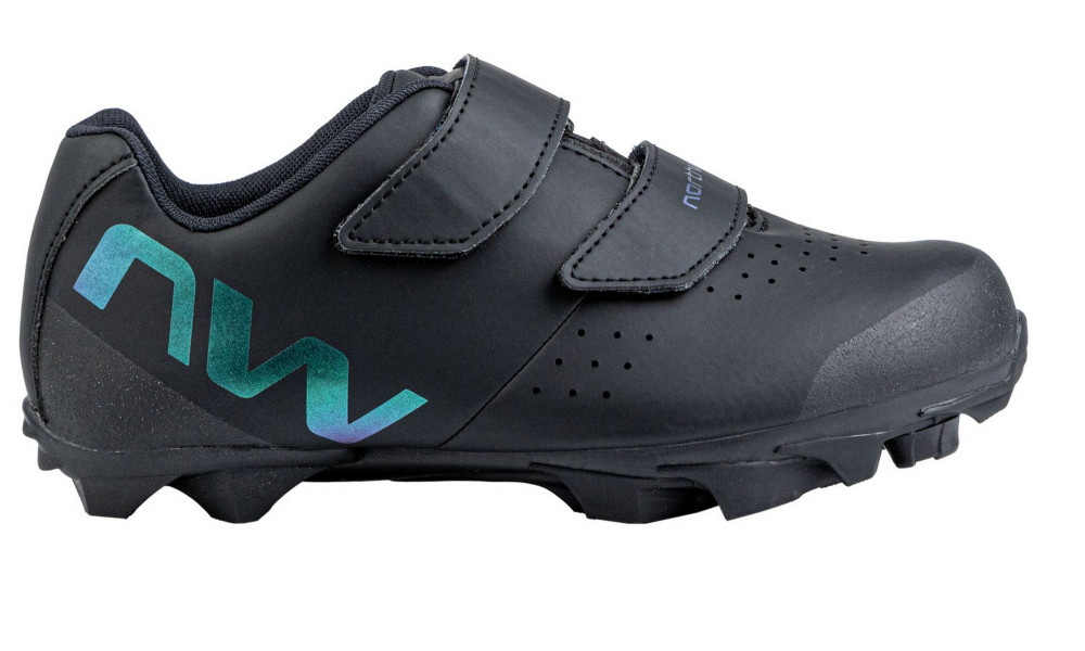 Velo apavi Northwave Hammer Junior MTB XC black-iridescent - 1