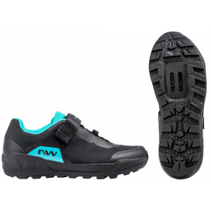 Velo apavi Northwave Escape Evo 2 WMN MTB AM black-turquoise