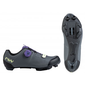 Velo apavi Northwave Razer WMN MTB XC dark grey-dark purple