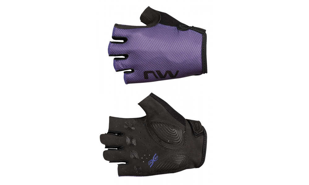 Velo cimdi Northwave Active WMN Short dark purple-XS - 1