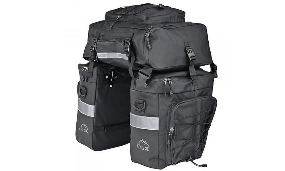 Soma par bagāžu ProX Montana 728 17L+31L black - 1