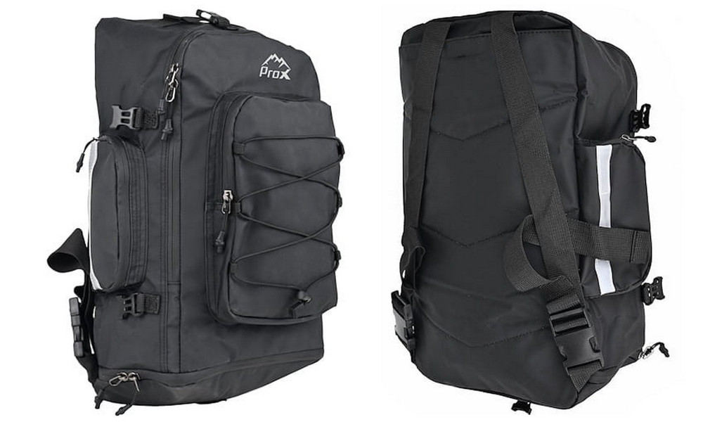 Soma par bagāžu ProX Montana 728 17L+31L black - 3