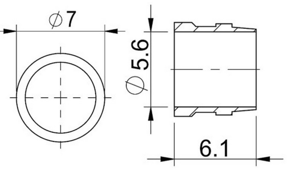 Disku bremžu šļūteņu montāžas detaļas ProX 5.5mm for Tektro (50pcs.) - 3