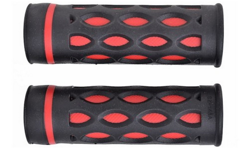 Stūres rokturi ProX GP-48A 95mm red-black - 1