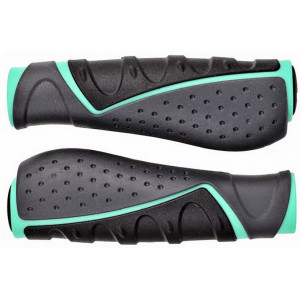 Stūres rokturi ProX VLG-719AD3 Comfort Gel 130mm mint-black-grey