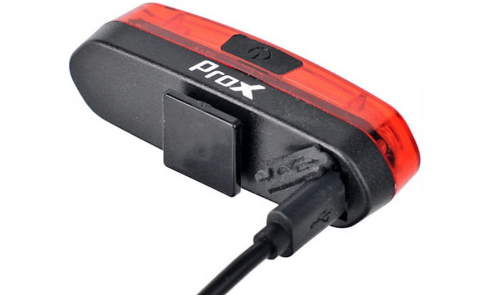 Aizmugurējais lukturis ProX Delta COB LED 50Lm Memory USB - 3