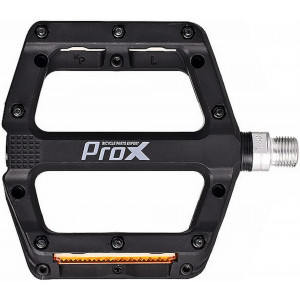 Pedāļi ProX Base Pro 26 nylon Pins axle Cr-Mo black