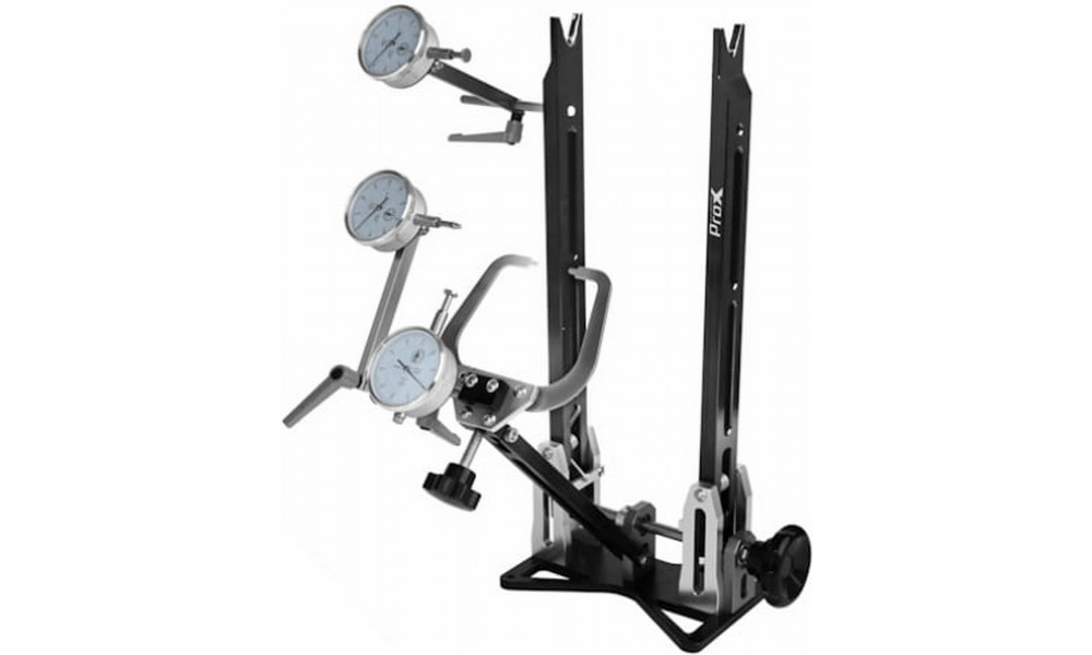 Instruments ProX Professional wheel truing stand with gauges - 3