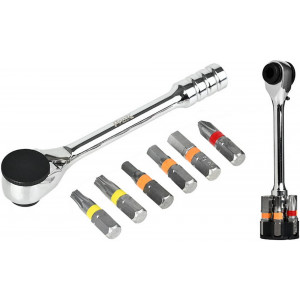 Tool set ProX Premium Line with ratchet wrench