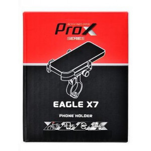 Telefona turētājs ProX Eagle X7 Alu 360o 3.5-6.2"