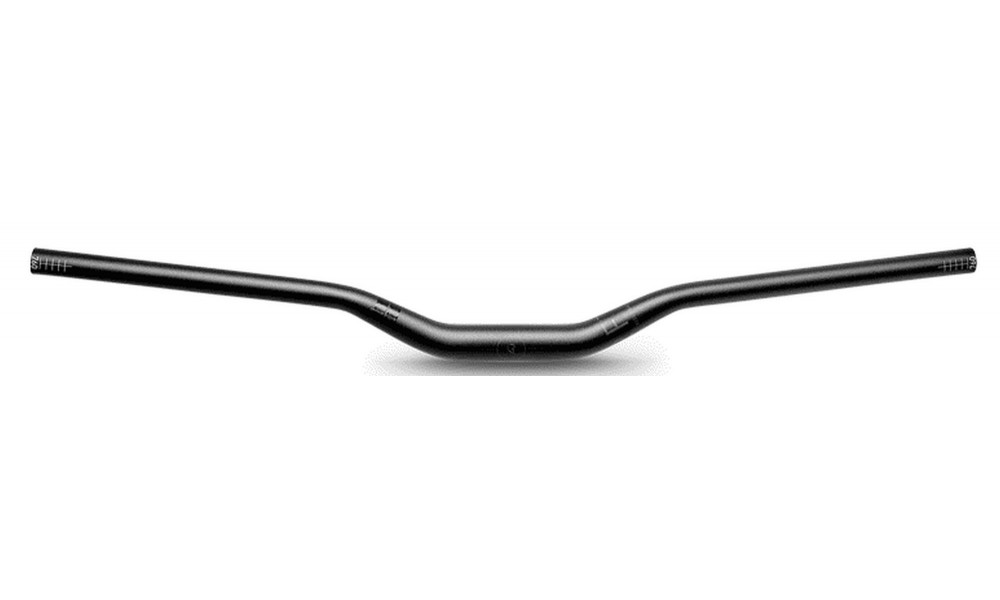 Stūre RFR Riser Trail 760x31.8mm rise 38mm 9° glossy black'n'grey 