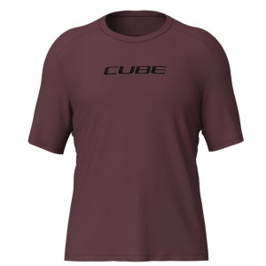Krekls Cube Functional S/S bordeaux