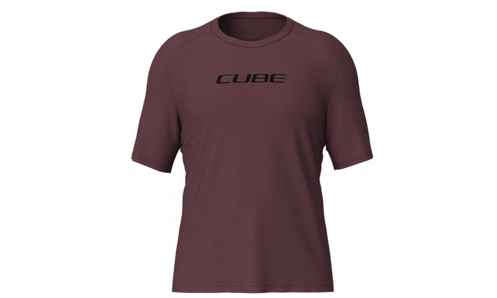 Krekls Cube Functional S/S bordeaux 