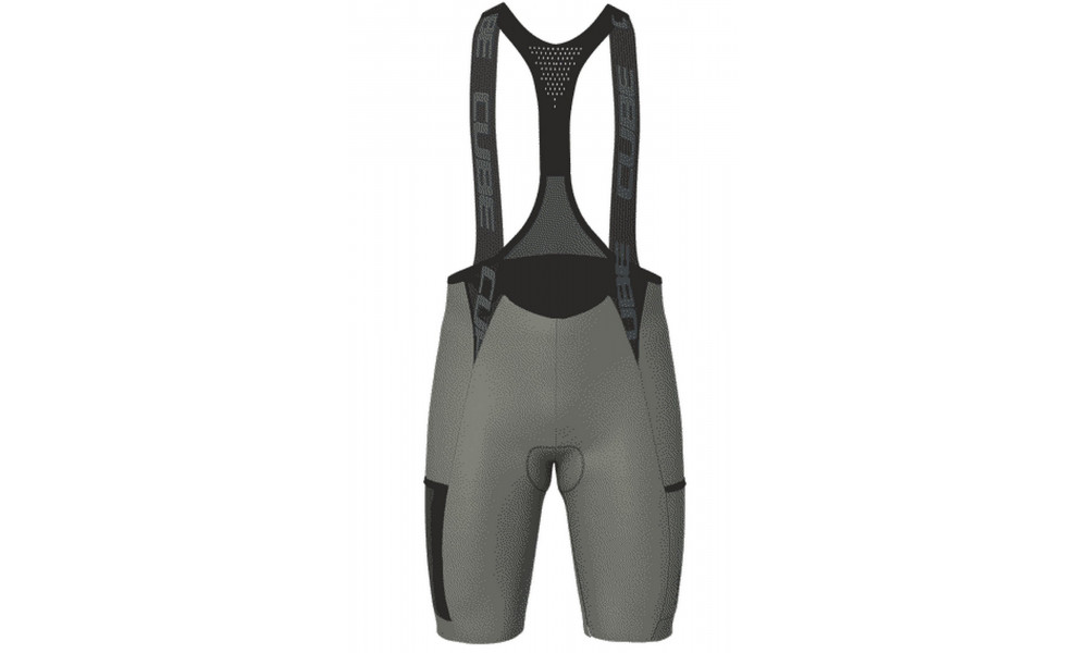 Velo šorti ar lencēm Cube Gravel Cargo olive 