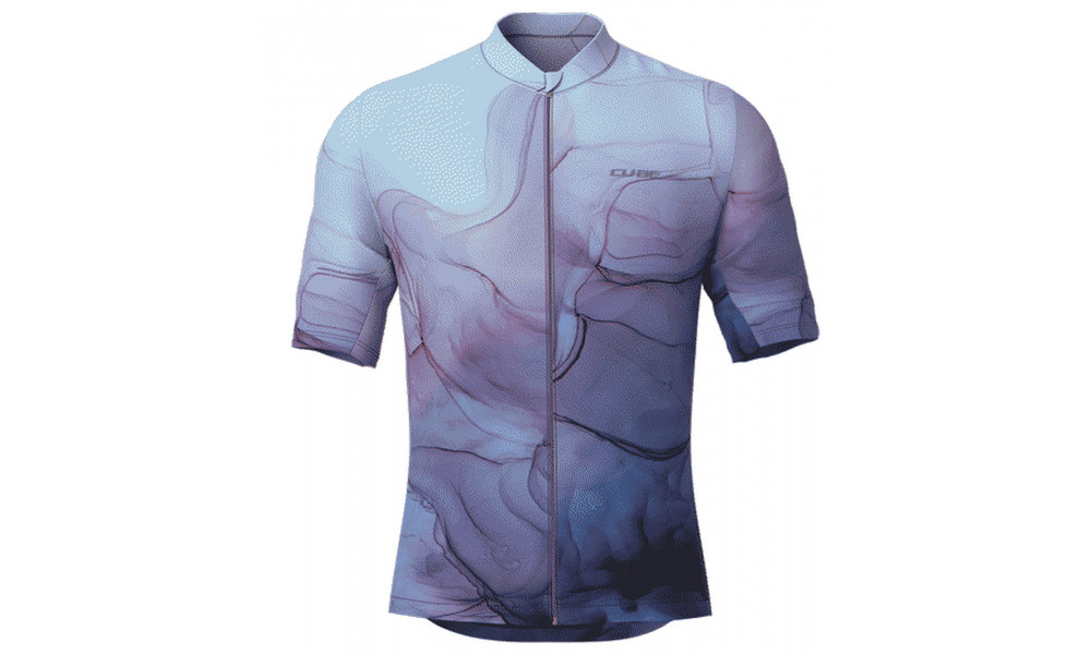 Velos krekls Cube CMPT Artline S/S blue'n'purple 