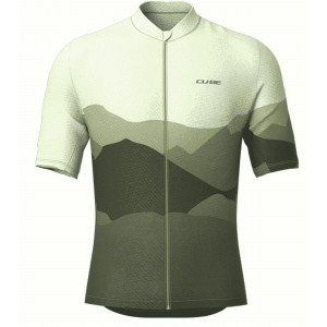 Velos krekls Cube CMPT Mountain S/S green