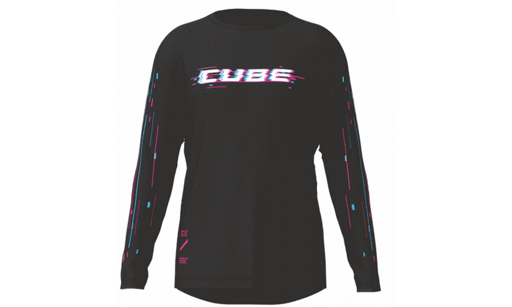 Velos krekls Cube MTB Glitch L/S black 