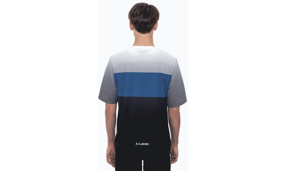 Velos krekls Cube Round CMPT MTB S/S black'n'blue'n'grey - 2